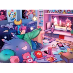 Clementoni Cartes|Illustrations|Game Lovers - 300 pièces