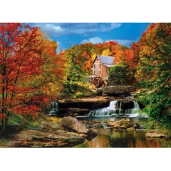 Clementoni Football|Vintage|Glade Creek Grist Mill - 2000 pièces
