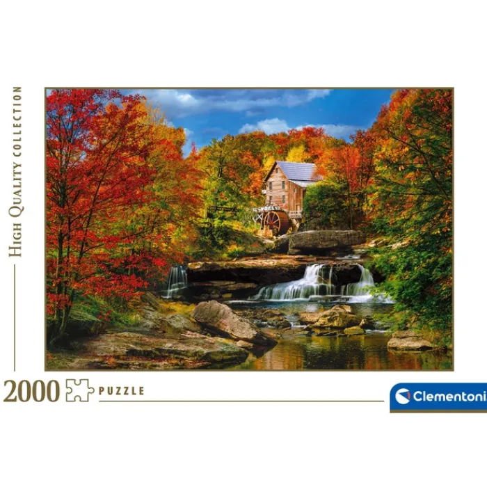 Clementoni Football|Vintage|Glade Creek Grist Mill - 2000 pièces