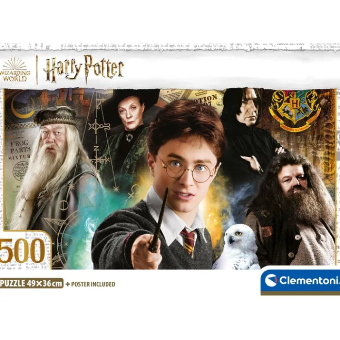 Clementoni Football|Vintage|Harry Potter - 500 pièces