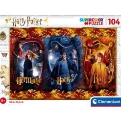 Clementoni Cartes|Harry Potter - 104 pièces