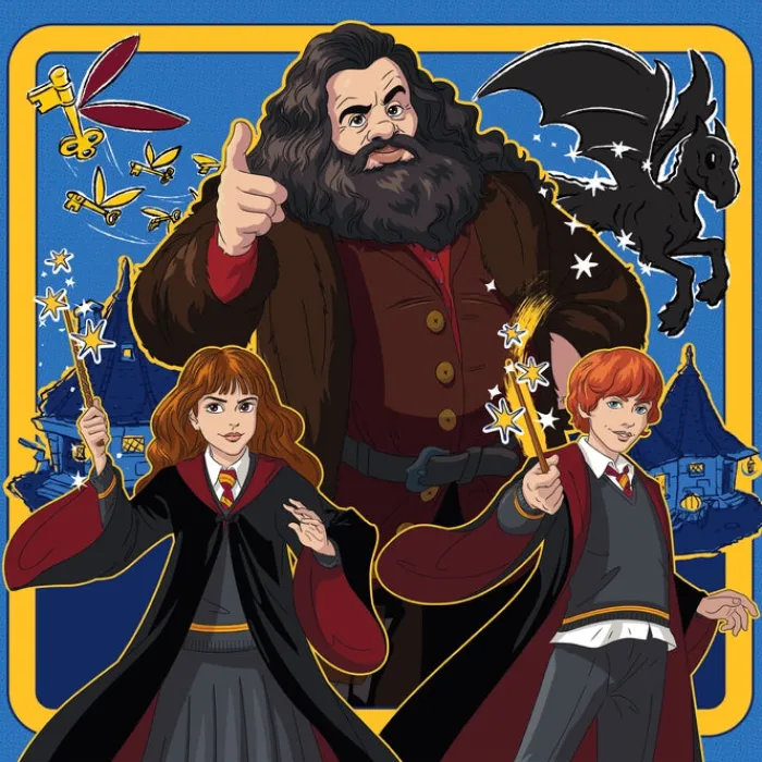 Clementoni Cartes|Harry Potter - 3x48 pièces