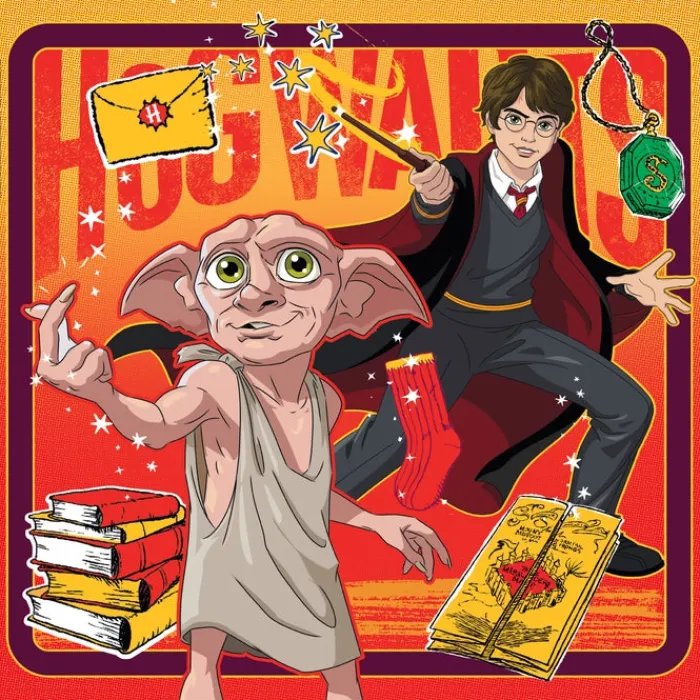 Clementoni Cartes|Harry Potter - 3x48 pièces