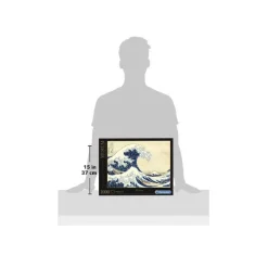 Clementoni Art|Cartes|Hokusai - La Grande Onda - 1000 pièces