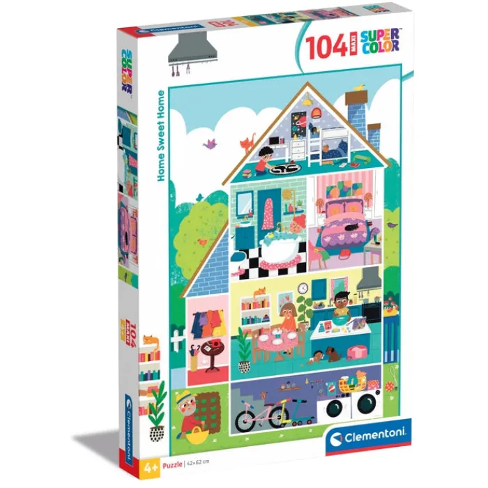 Clementoni Cartes|Vintage|Home sweet home - 104 pièces