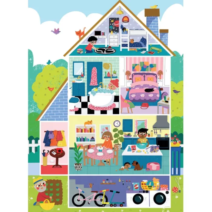 Clementoni Cartes|Vintage|Home sweet home - 104 pièces