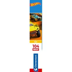Clementoni Cartes|Autres Personnages|Hotwheels - 104 pièces