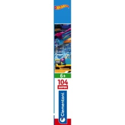 Clementoni Cartes|Autres Personnages|Hotwheels - 104 pièces