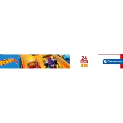 Clementoni Cartes|Autres Personnages|Hotwheels - 24 pièces