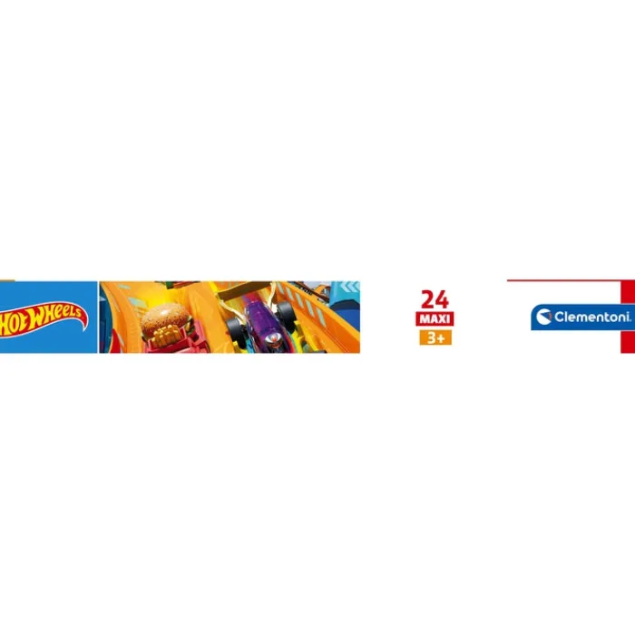 Clementoni Cartes|Autres Personnages|Hotwheels - 24 pièces