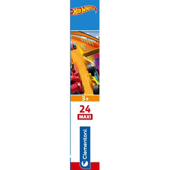 Clementoni Cartes|Autres Personnages|Hotwheels - 24 pièces