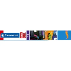 Clementoni Cartes|Autres Personnages|Hotwheels - 180 pièces