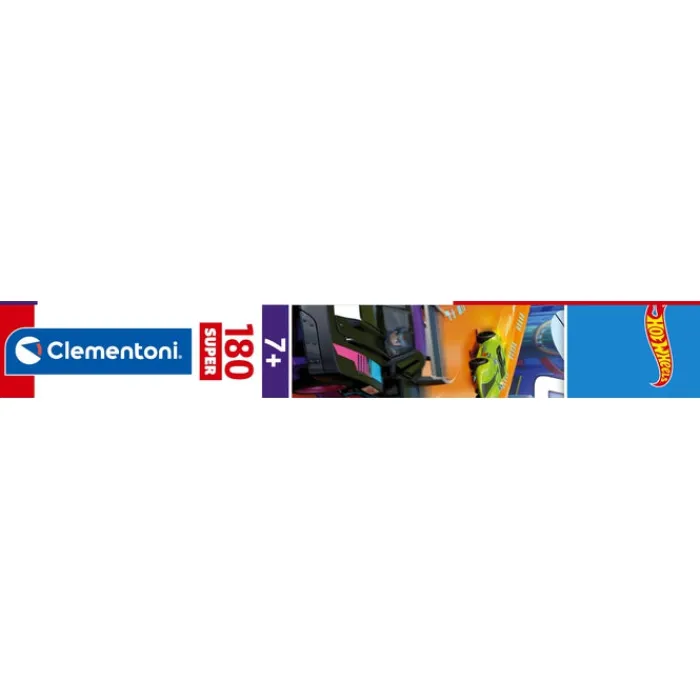 Clementoni Cartes|Autres Personnages|Hotwheels - 180 pièces