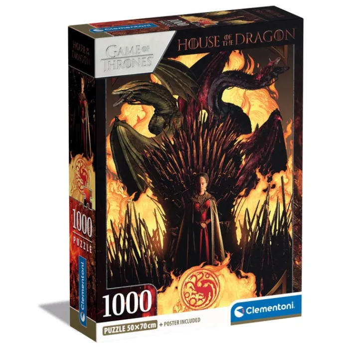 Clementoni Football|Vintage|House Of The Dragon - 1000 pièces
