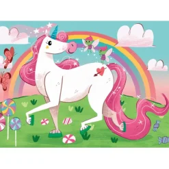 Clementoni Cartes|Illustrations|I Believe in Unicorns - 2x20 pièces
