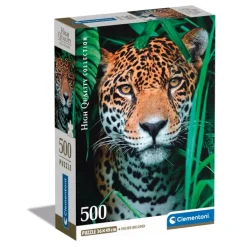 Clementoni Football|Vintage|Jaguar In The Jungle - 500 pièces