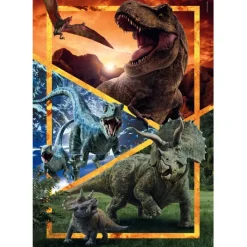 Clementoni Cartes|Autres Personnages|Jurassic World - 104 pièces