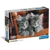Clementoni Football|Vintage|Kittens - 500 pièces