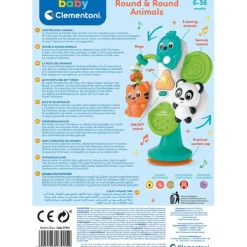 Clementoni Centres D'Activités|La roue des animaux