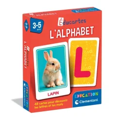 Clementoni L'Alphabet Et Les Mots|L'alphabet - Éducartes