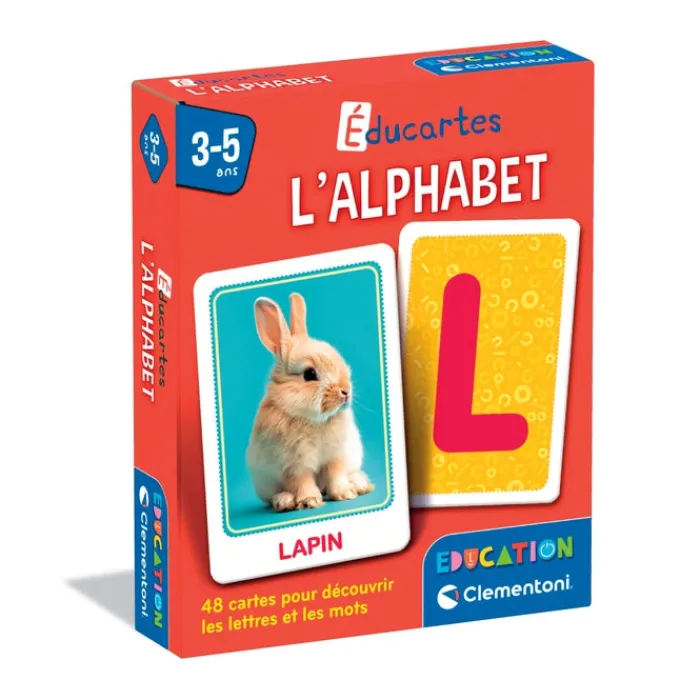 Clementoni L'Alphabet Et Les Mots|L'alphabet - Éducartes