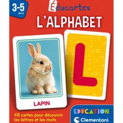Clementoni L'Alphabet Et Les Mots|L'alphabet - Éducartes