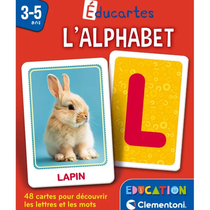Clementoni L'Alphabet Et Les Mots|L'alphabet - Éducartes