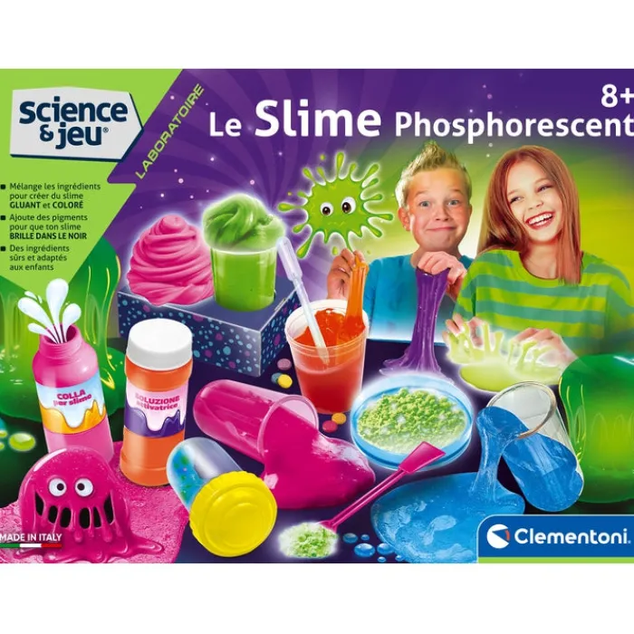 Clementoni Slime|Le slime phosphorescent