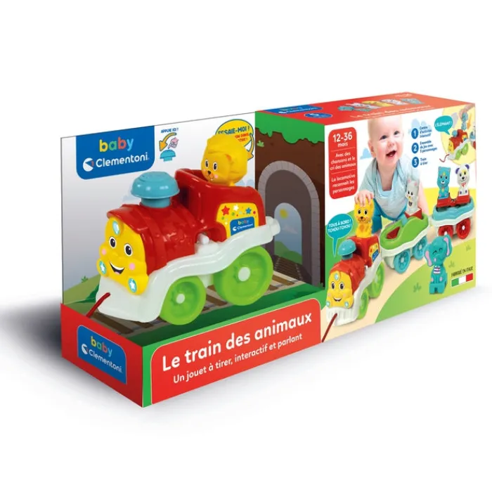 Clementoni Centres D'Activités|Le train des animaux