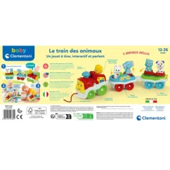 Clementoni Centres D'Activités|Le train des animaux