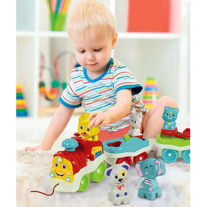 Clementoni Centres D'Activités|Le train des animaux