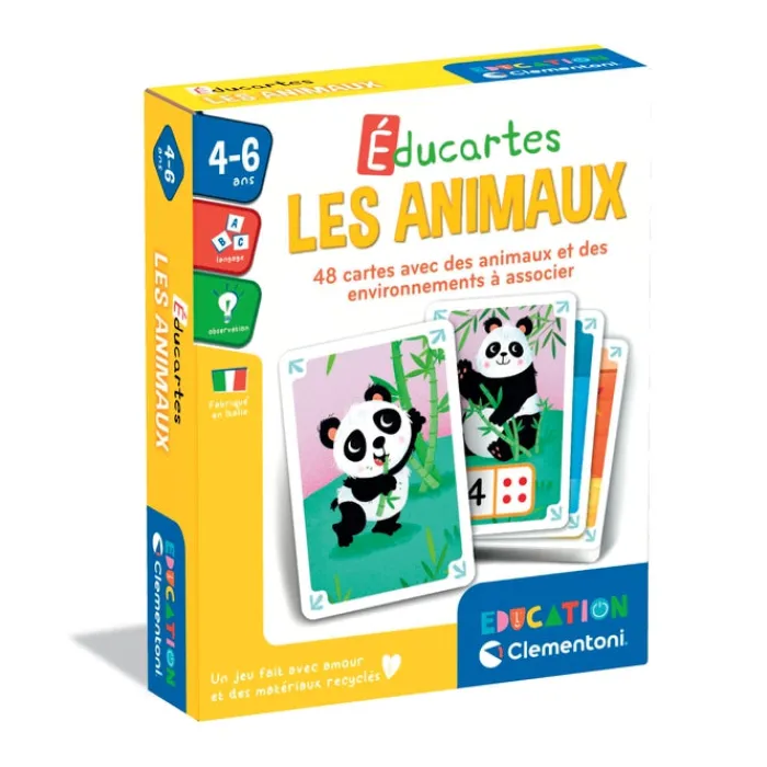 Clementoni Les Animaux|Les animaux - Éducartes