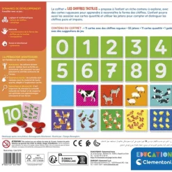 Clementoni Montessori|Les chiffres tactiles - Montessori