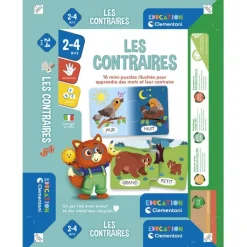 Clementoni Les Animaux|Les contraires