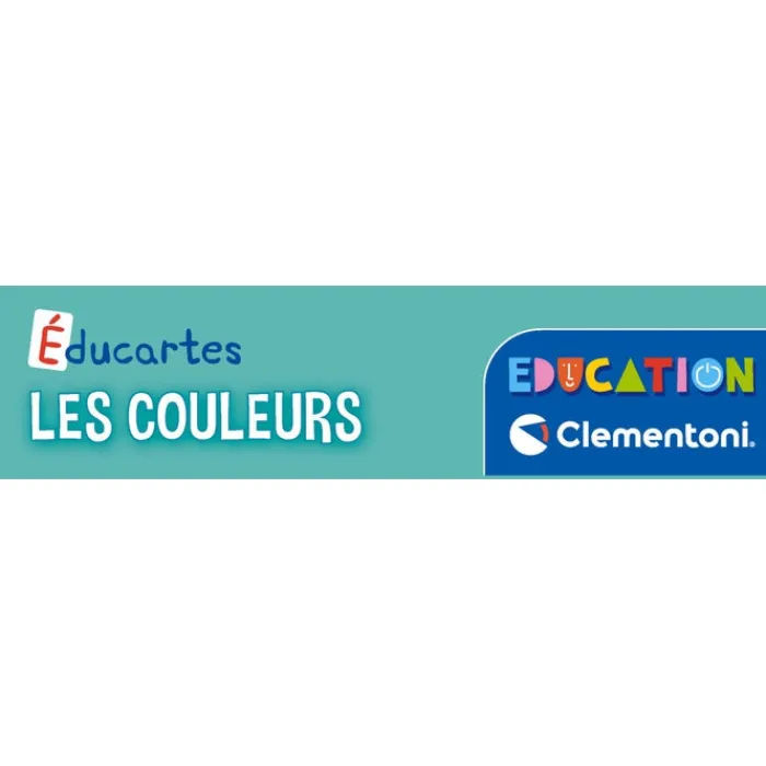 Clementoni Les Formes Et Les Couleurs|Les couleurs - Éducartes