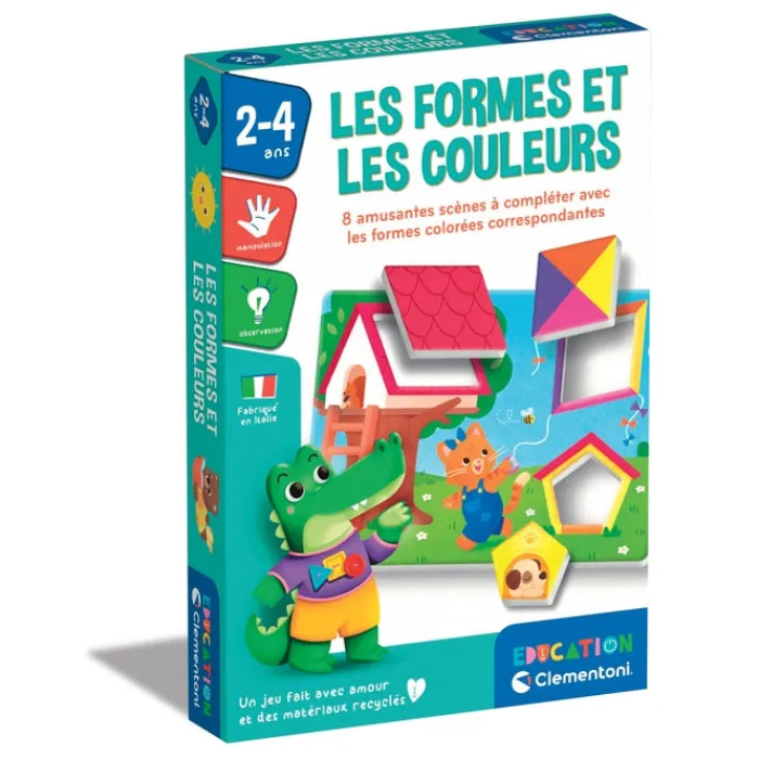 Clementoni Les Formes Et Les Couleurs|Les formes et les couleurs