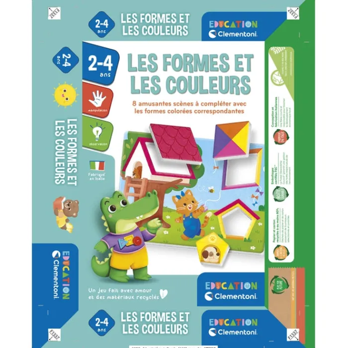 Clementoni Les Formes Et Les Couleurs|Les formes et les couleurs
