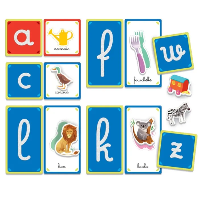 Clementoni Montessori|Les lettres tactiles - Montessori