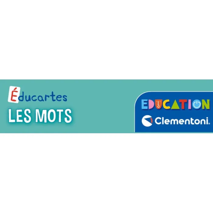 Clementoni Les Animaux|Les mots - Éducartes