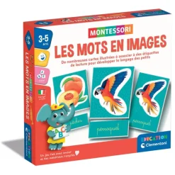 Clementoni Montessori|Les mots en images - Montessori