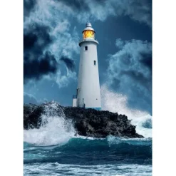 Clementoni Football|Vintage|Lightouse In The Storm - 1000 pièces