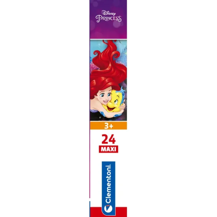 Clementoni Cartes|Princesses Disney|Little Mermaid - 24 pièces