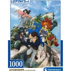 Clementoni Football|Vintage|Lupin III - 1000 pièces