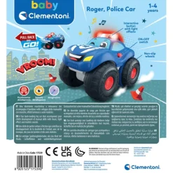Clementoni Véhicules|Ma voiture de police interactive
