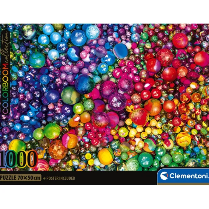 Clementoni Color Boom|Football|Marbles - 1000 pièces