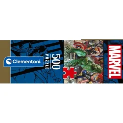Clementoni Football|Vintage|Marvel - 500 pièces