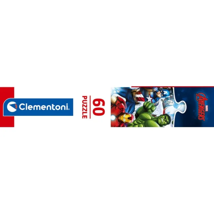 Clementoni Cartes|Marvel Avengers - 60 pièces