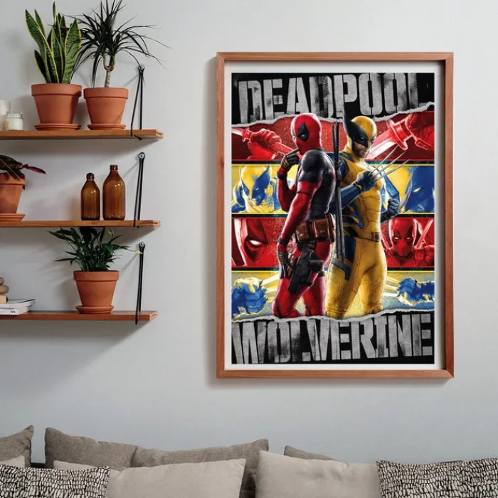 Clementoni Football|Vintage|Marvel Deadpool - 1000 pièces