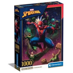 Clementoni Football|Vintage|Marvel Spiderman - 1000 pièces