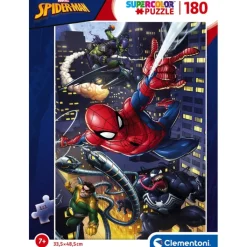 Clementoni Cartes|Marvel Spiderman - 180 pièces